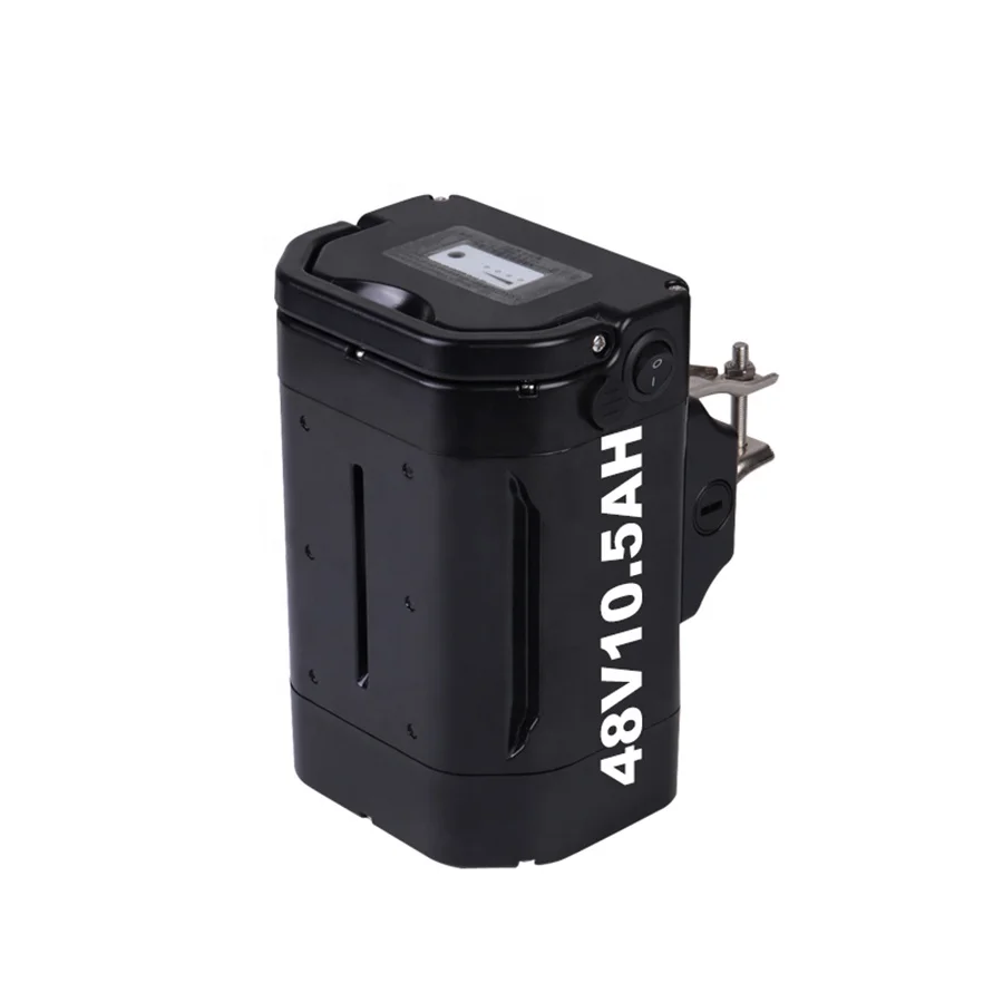 XT60 discharge port baterya 12 volt 36v 48v 10.5ah 24ah LifePo4 Cell charger small triangle seat bag ebike battery with Rack