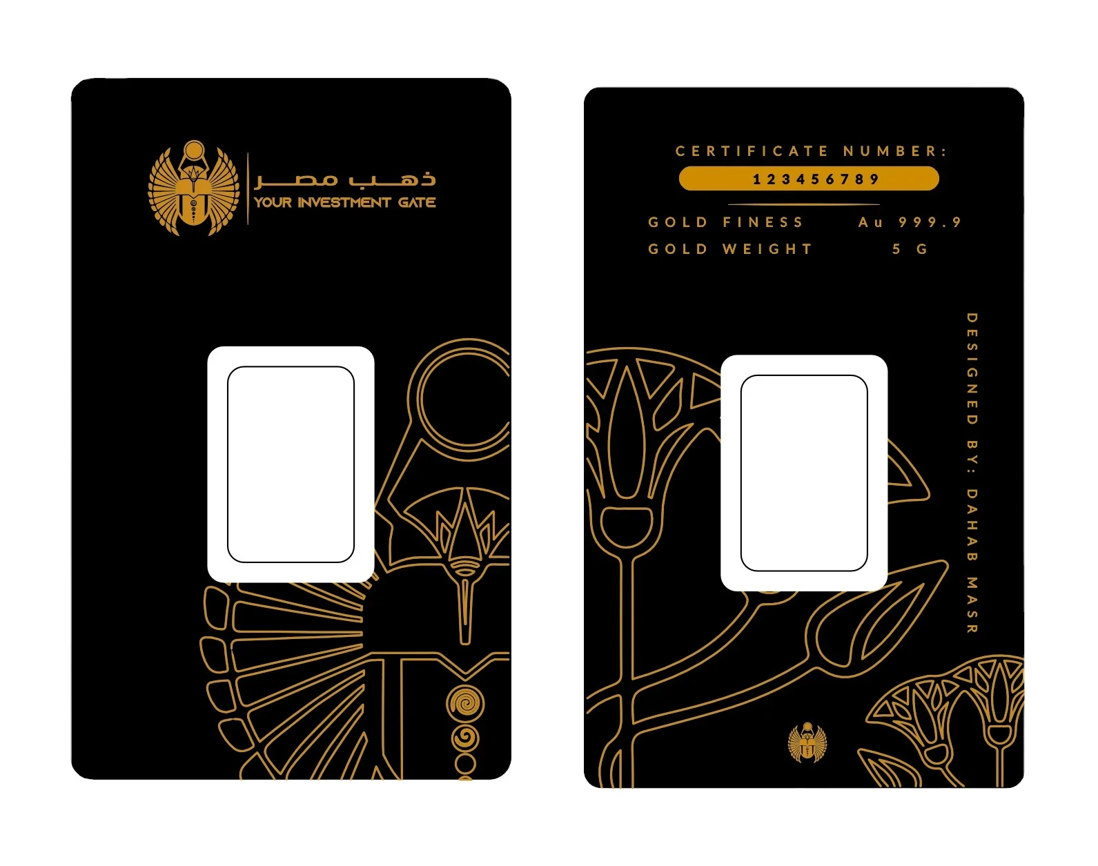 1250 GSM Blister Plastic Printed Packing card for Gold and Silver Coins 54x86mm High Gloss PC sheet Printing with multi colours