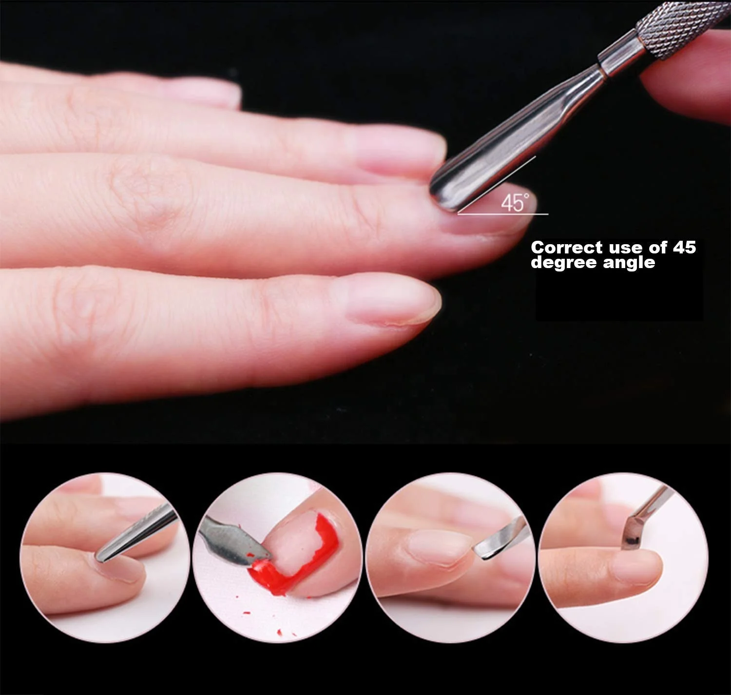 6PCS Manicure Set Nail Clippers, Stainless Steel Pedicure Grooming Kit, Professional Home Travel Nail Tools