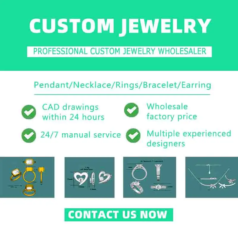 Wholesale Engagement Wedding Rings Custom 14K 18K 24K Solid Silver Gold Women 925 Sterling Silver Moissanite 3A Cubic Zirconia