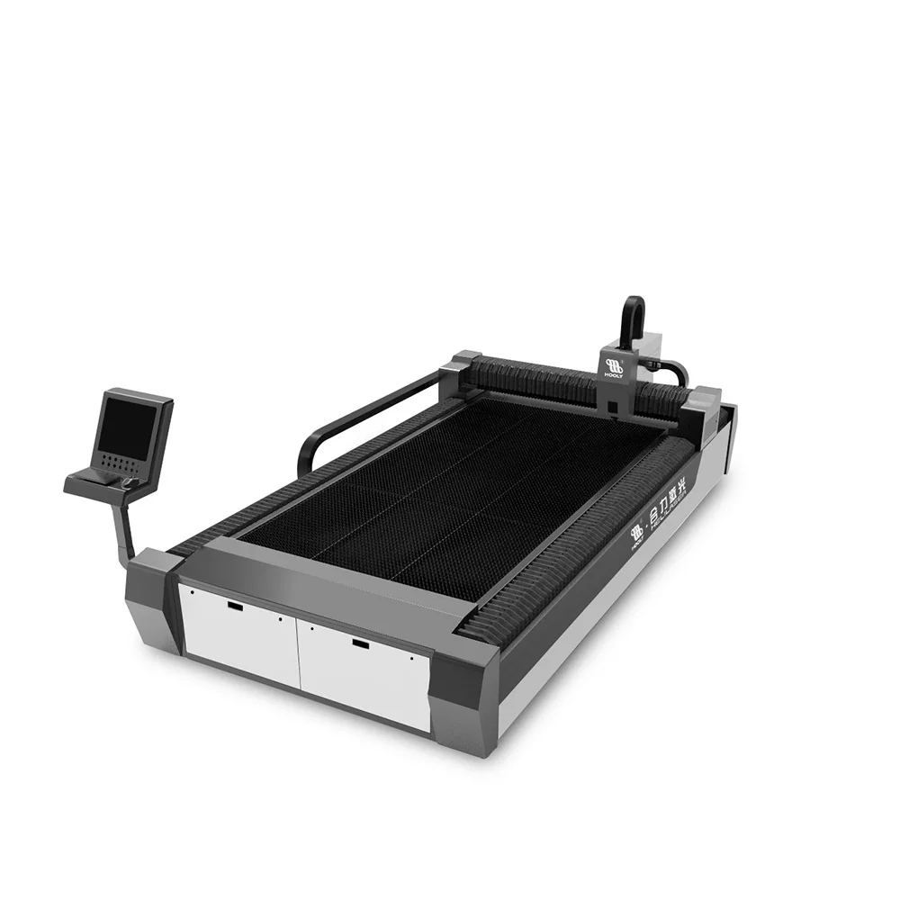Hooly Laser  1000w 4000w fiber laser cutting machine stainless steel laser cutting sheet metal parts