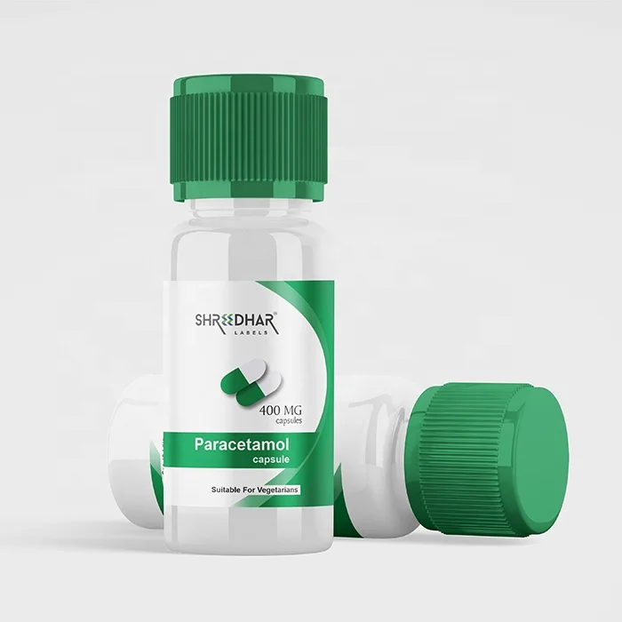 top quality self adhesive pharmaceutical label bottle packaging label stickers waterproof roll printing medicine label