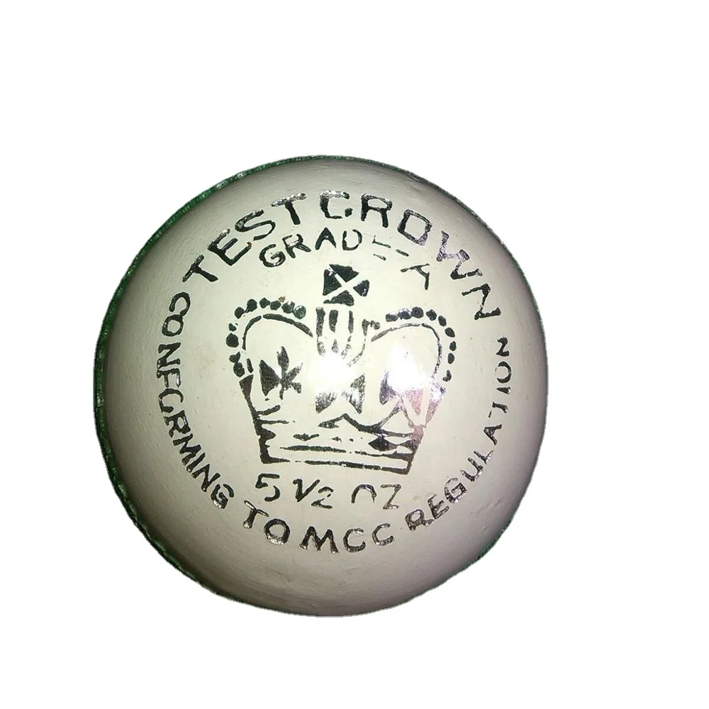 Cricket Balls White Color Men Size 156gm Water Proof Coating Best for 35-50 Overs Match