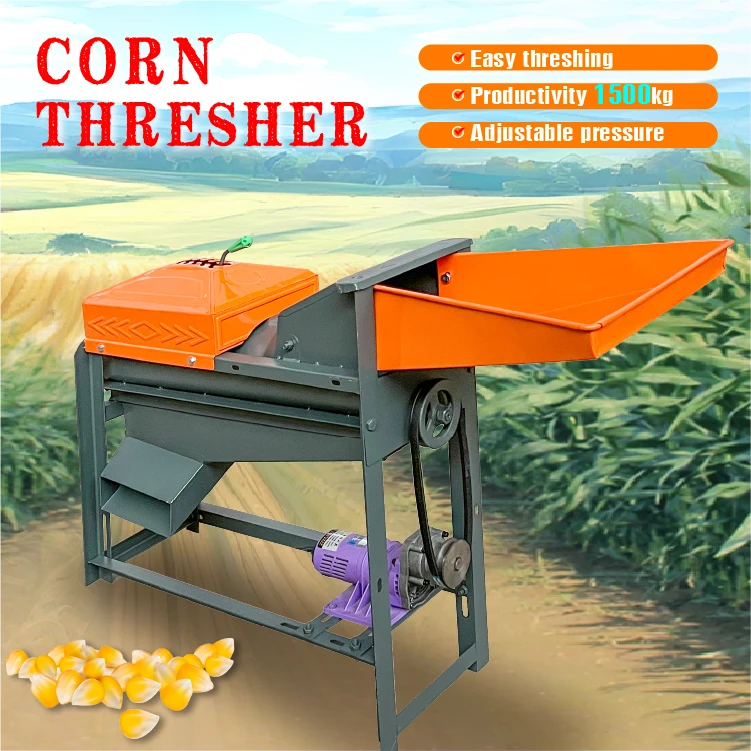 Multtifunctional Automatic Corn Maize Thresher Machine Electric Corn Sheller Machine Maize Sheller Maize Thresher and Sheller