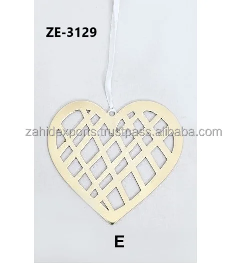 Golden Metal Star Hanging Decoration Christmas Wall Hanging Ornament Talking Small Christmas Wreath for Export