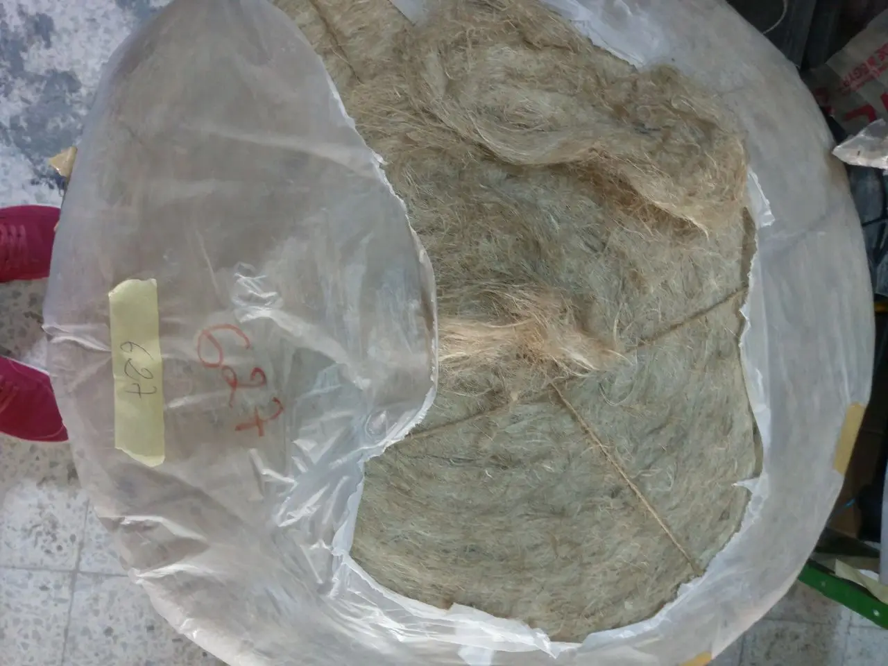 Jute Sliver Filasse Carding Fiber Roll Export Quality 100% Natural Eco Friendly Biodegradable for Gypsum Plaster from Bangladesh