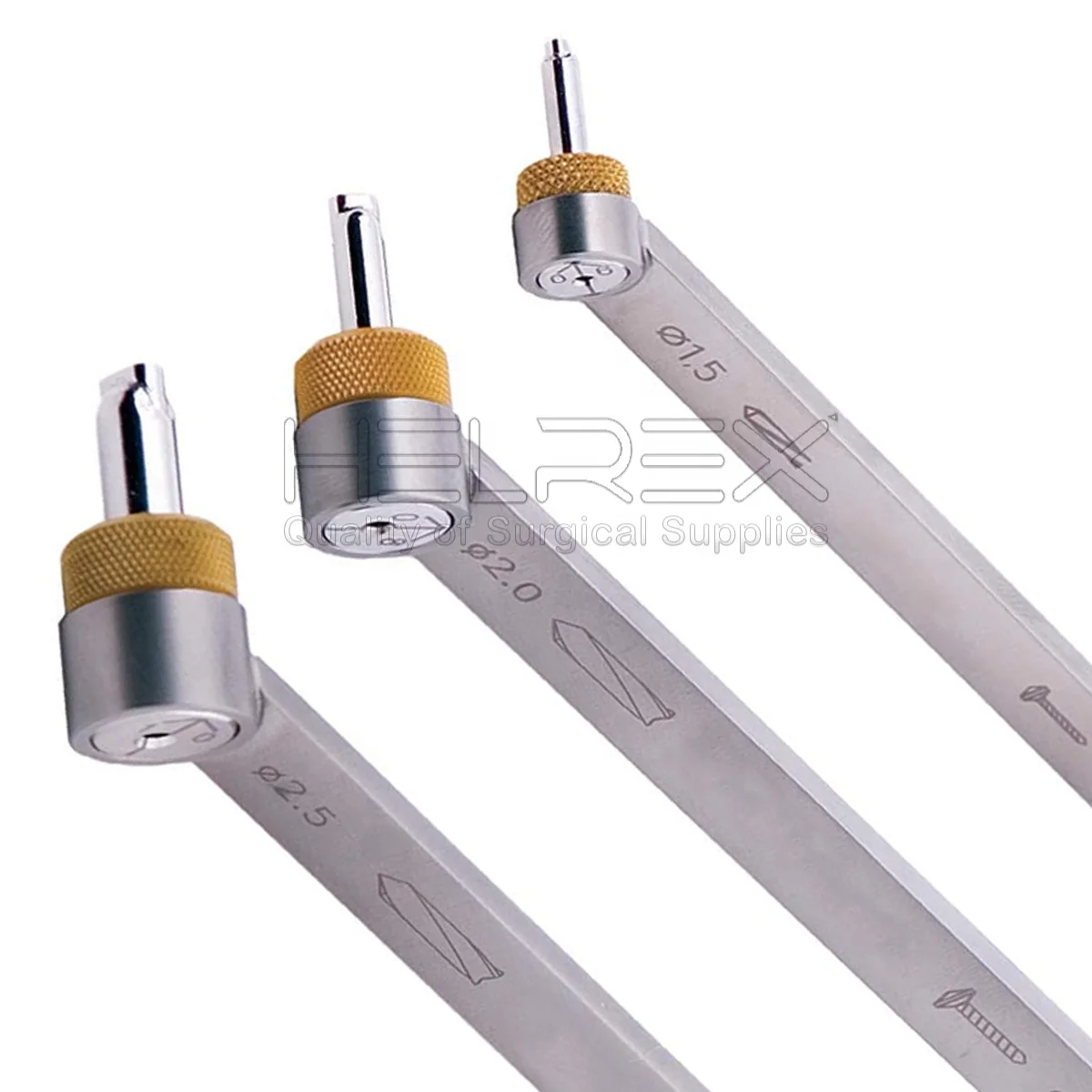 Ортопедическая хирургическая направляющая и манометровые инструменты для хирургии из нержавеющей стали от Helrex