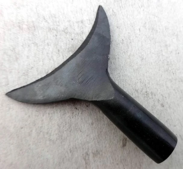 Лидер продаж традиционный кованый железный полумесяц наконечник стрелы лук охота Викинг средневековые аксессуары истинная стрела рукоятка