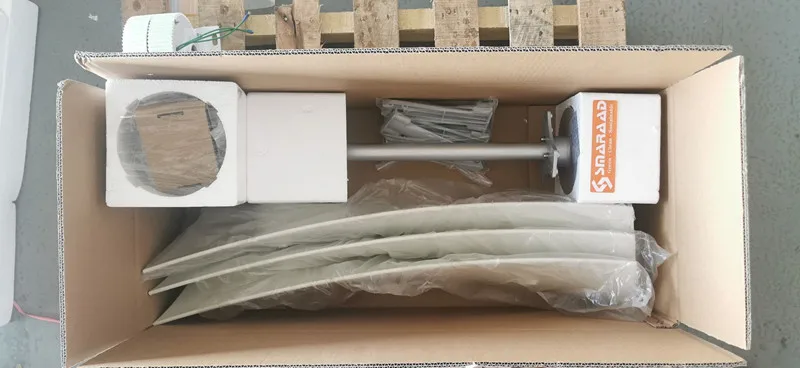 230V 3KW China Low Rpm Alternator 36 Volt  48Volt 96Volt 230Volt Vawt Vertical Wind Turbine For Farm