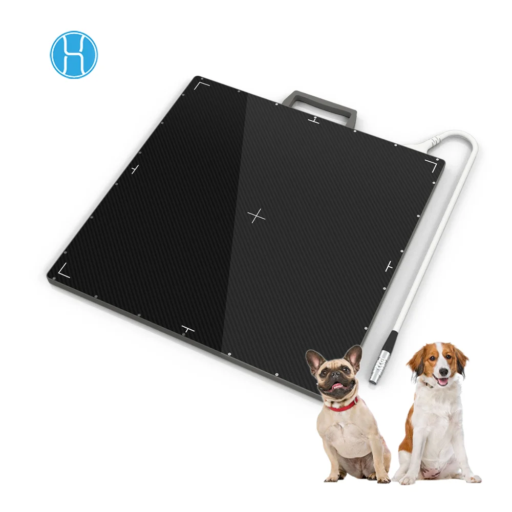 Chinese Manufacturing Wired Digital X-ray Panel DR X Ray Plate for Animal X RAY Machine