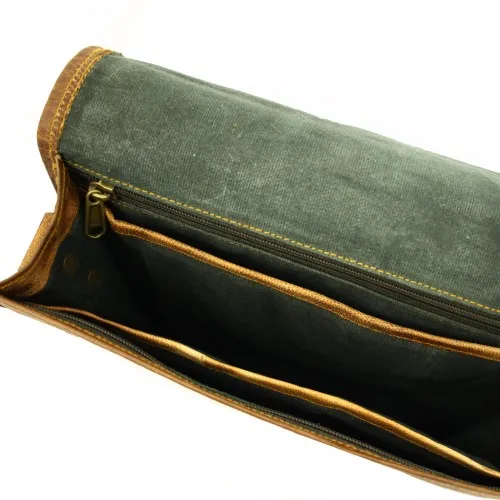 Unisex Cross Shoulder Full Flap genuine Leather bag Messenger Bag At market price for gifting him or her