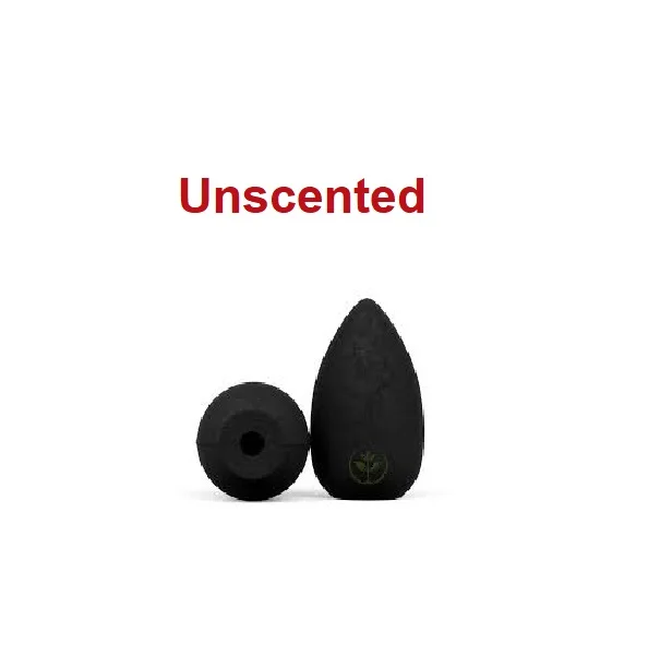 Natural Unscented  Bullet Backflow Incense Cones Wholesale Supply at Leading Price (Black)