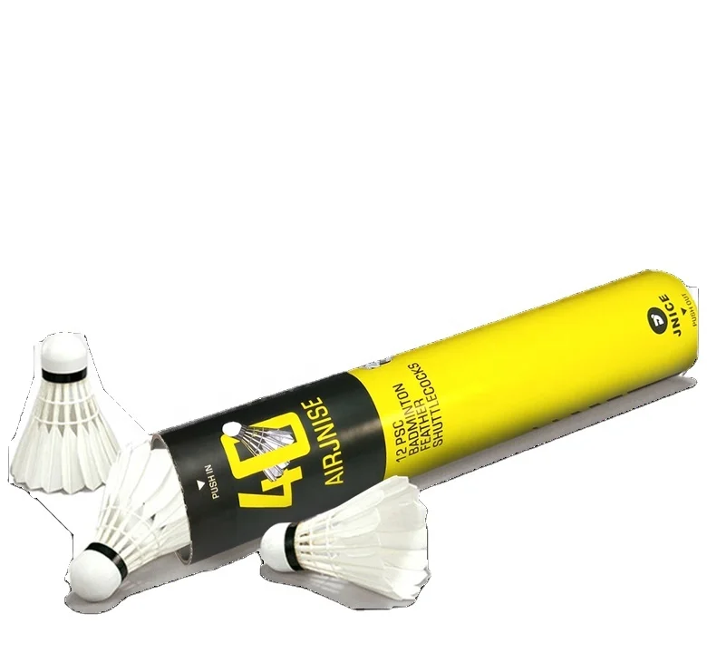 Good endurance goose feather shuttlecock for professional player