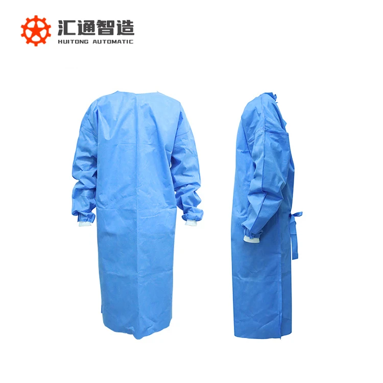 Full Automatic Product Line Nonwoven Fabric Surgical Doctor Gown Making Machine