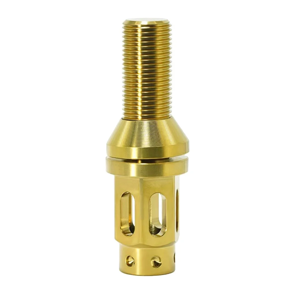 CNC Machining auto modification  Titanium alloy Bolt Custom conical seat Car Rim Bolts  M14X1.25 /1.5