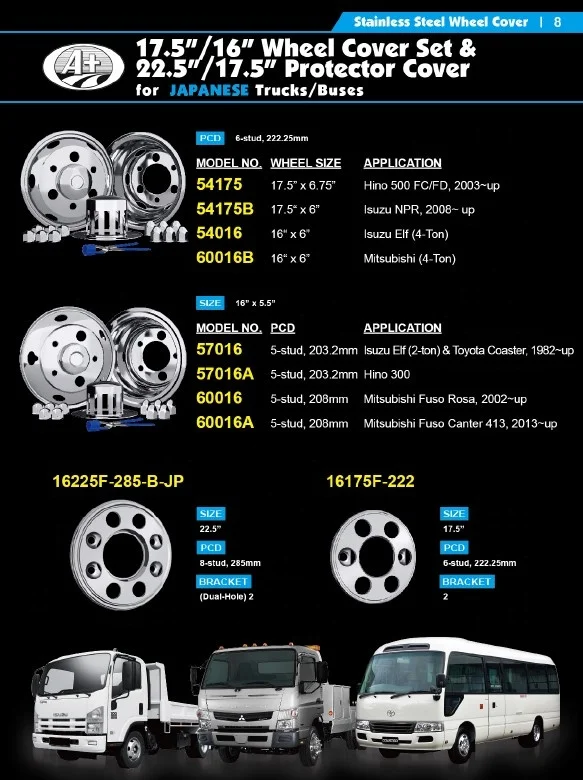 16 inch mitsubishi truck wheel cover