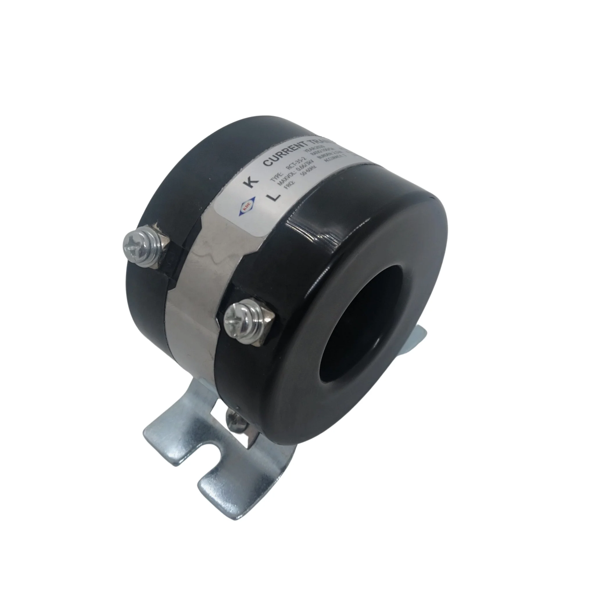 High voltage current transformer round plastic case base Class 1 burden 2.5VA 100/5A Maxvol 0.66kA split core