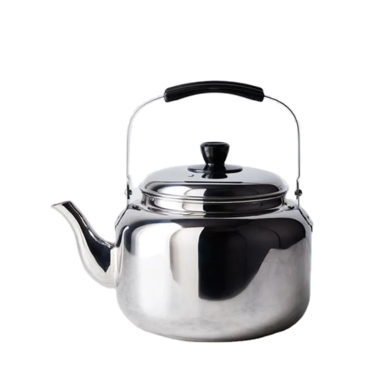 High Quality Stainless Steel Teapot Custom Logo Quality Polished Tea Kettle Coffee Kitchen Accessories Wholesale Metal Saucer