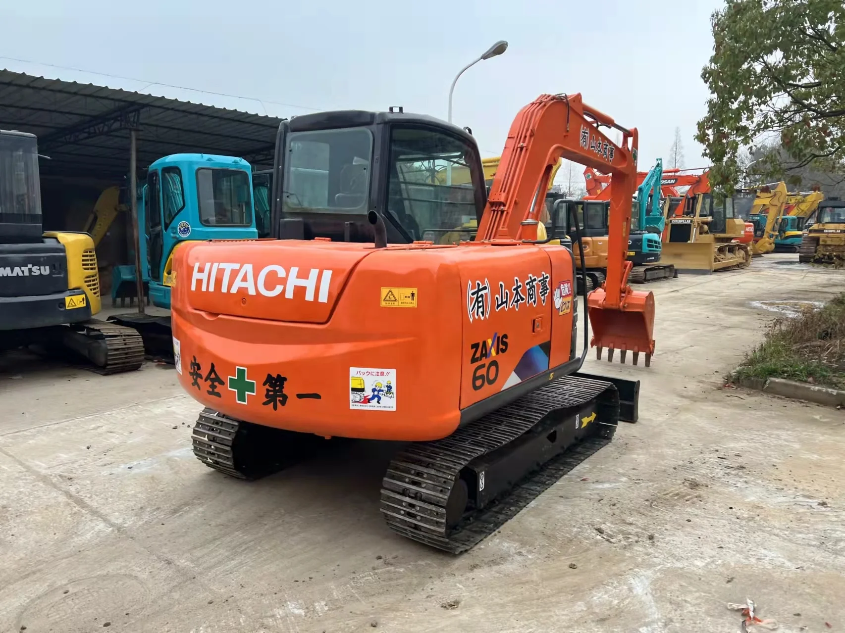 Used ZAX60 Small Hitachi Excavator mini Excavator Machine zax60 for sale