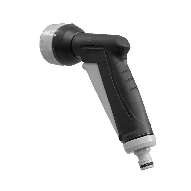 10 pattern One click Garden Plastic Water Gun Hose Nozzle Sprayer Easy To Operate Water Gun With Built in Fitting water gun