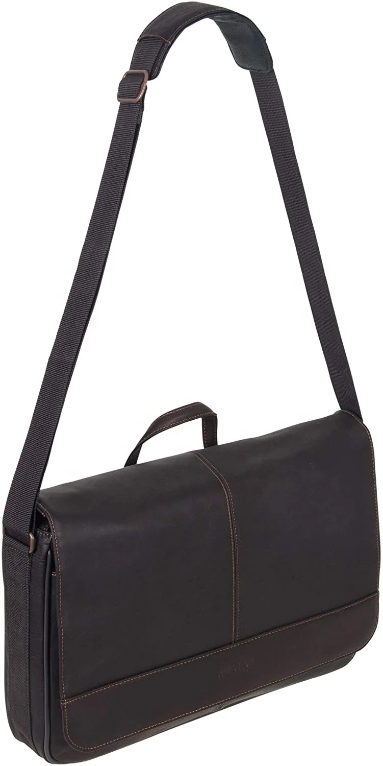 whole sale high quality 100% Pure leather Bags Laptop Bags water proof bags For Men Women