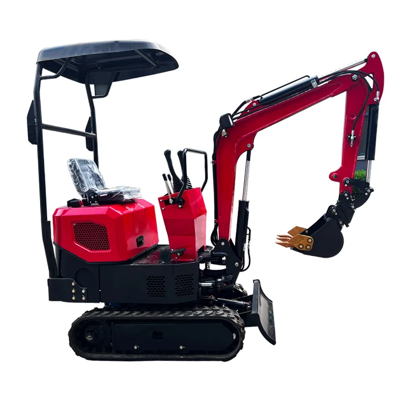 High Performance 1ton 1.2ton 1.5ton Mini Excavator