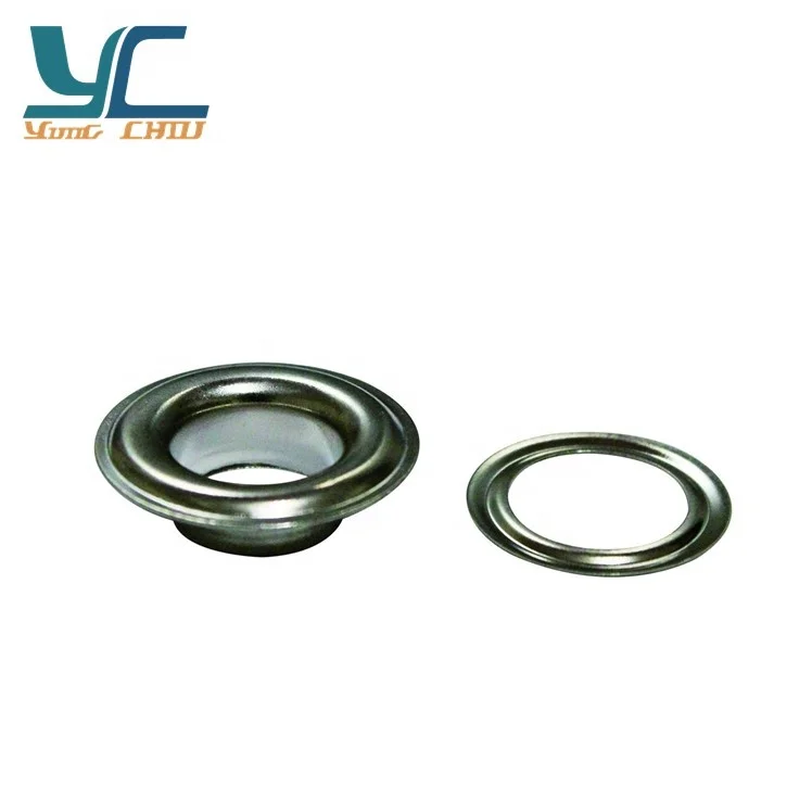 Круглые латунные петли для одежды 10