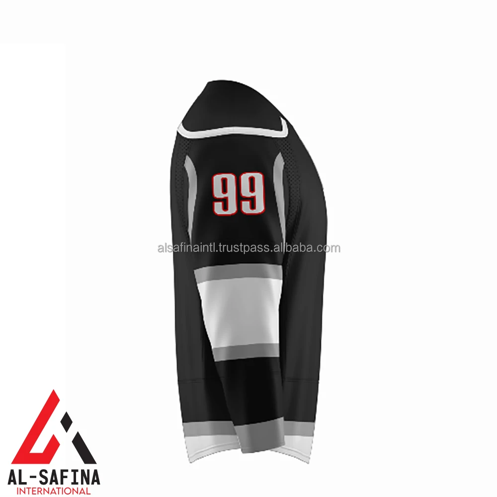 Хоккейная Майка светло-серого цвета хоккейная для командных клубов