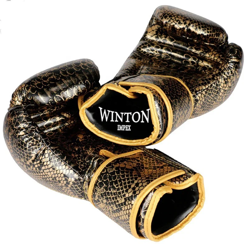 
2021 OEM New Gold Silver Adult Women Men PU Leather Boxing Gear Sand Punching Wear Custom Logo Boxing Gym Wear 