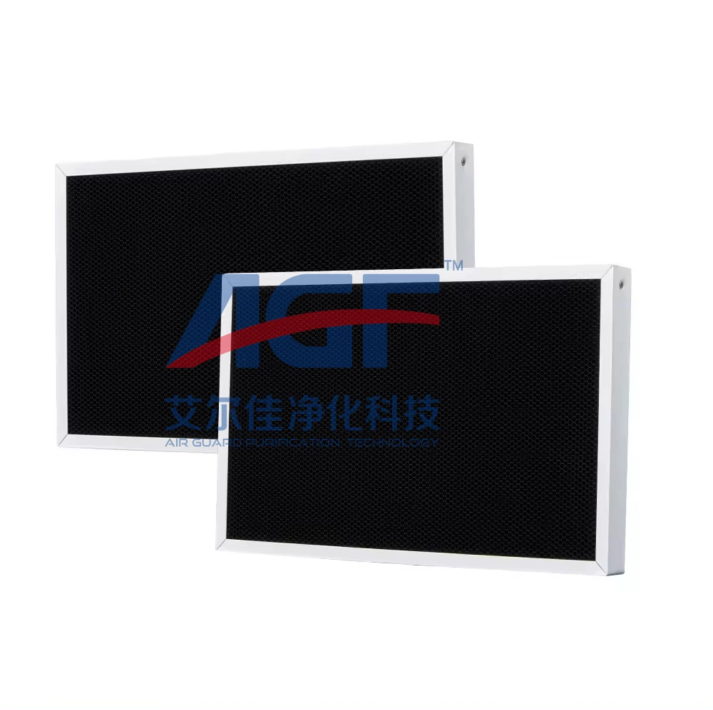 AGF  Factory OEM/ODM Activated Carbon Filter Honeycomb Catalyst O3 Ozone Filter for Ozone Destruction Ozone Filter