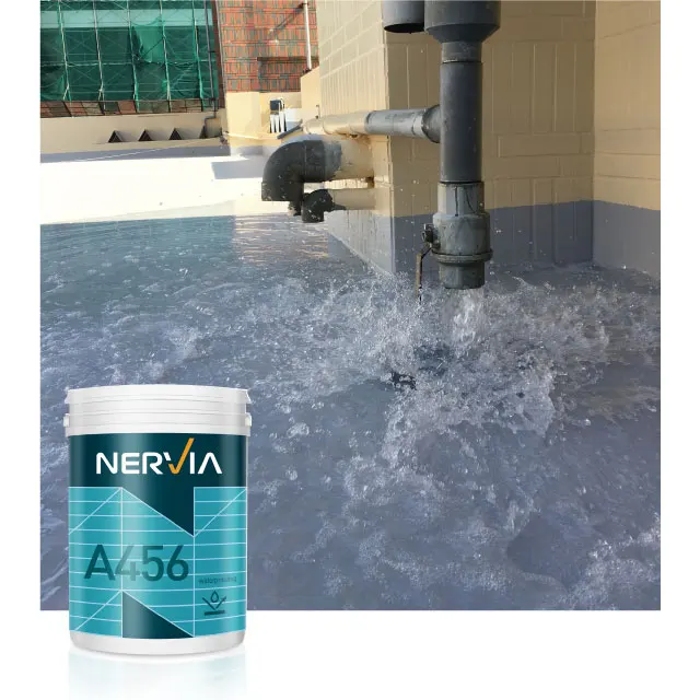 Taiwan Nervia best selling outdoor roofing material waterproof roof isolation paint for heatresistant paint