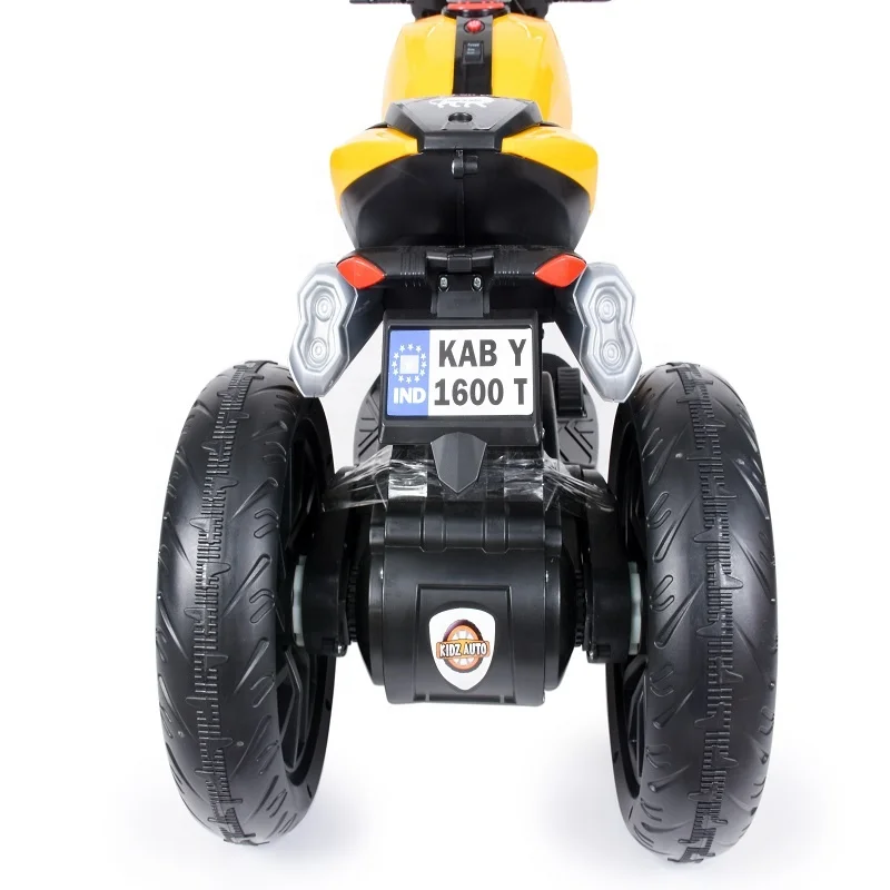 Ride On Bike Remote Control Latest And Unique Design Plastic Durable Body Good Grip Big Wheel For Smooth Riding Fun Activity