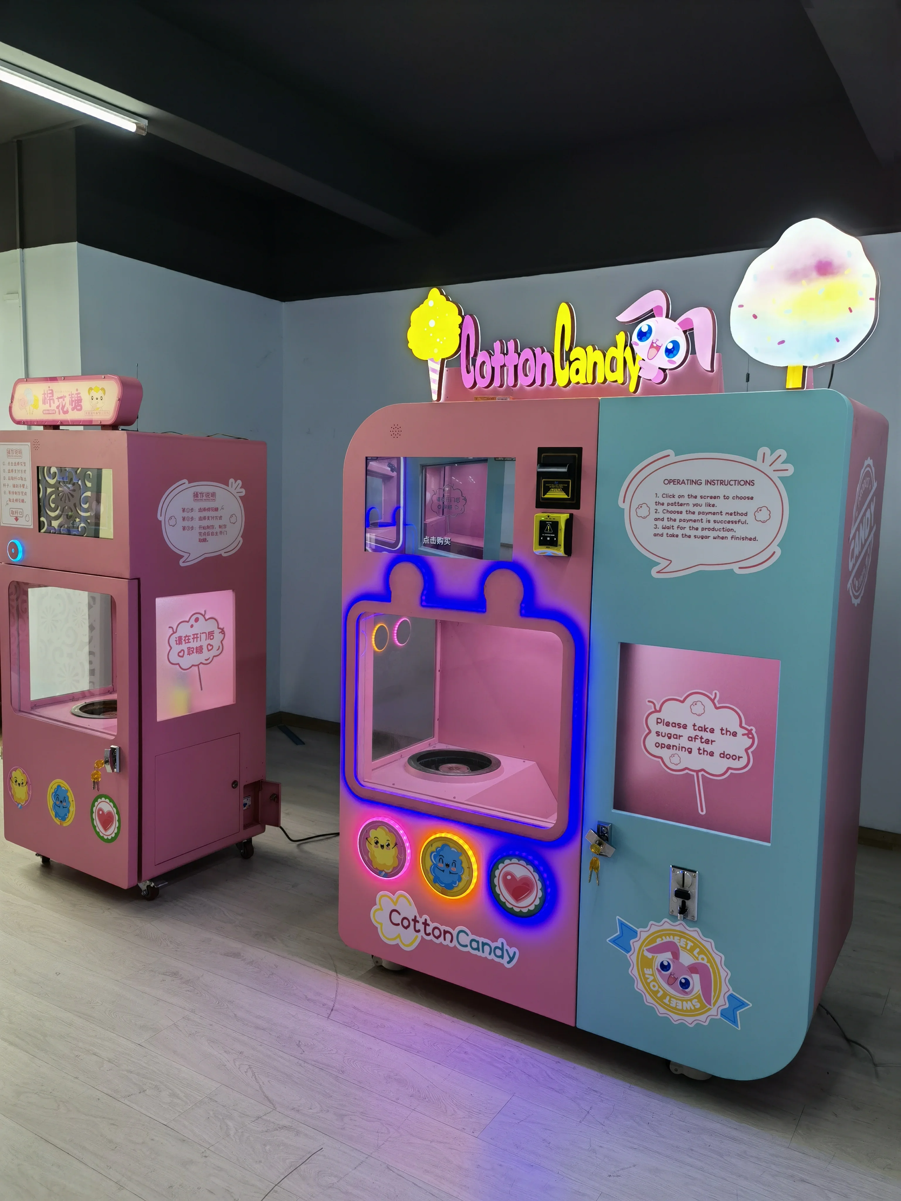 Десертная автоматическая машина для приготовления сахарной ваты, полностью автоматическая машина для производства сахарной ваты