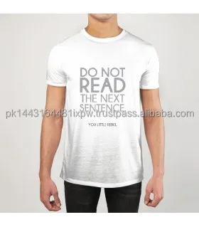 Фабричное производство мужские футболки с индивидуальным принтом для повседневной моды