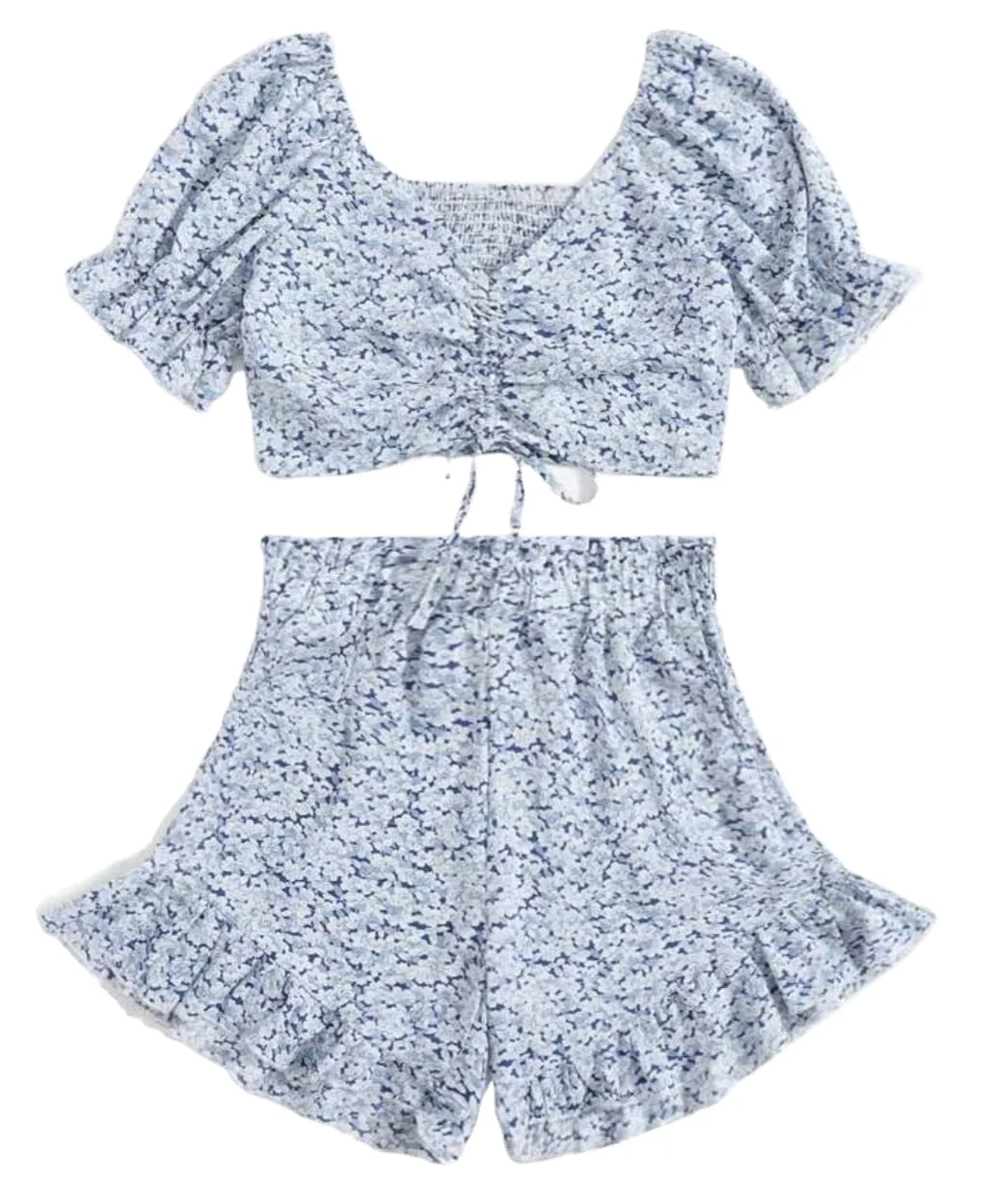 Custom Hot Selling Women Sleepwear Cotton Pajama Set 2 Piece Sleep Wear Sets Nighty for Ladies Collection From Bangladesh