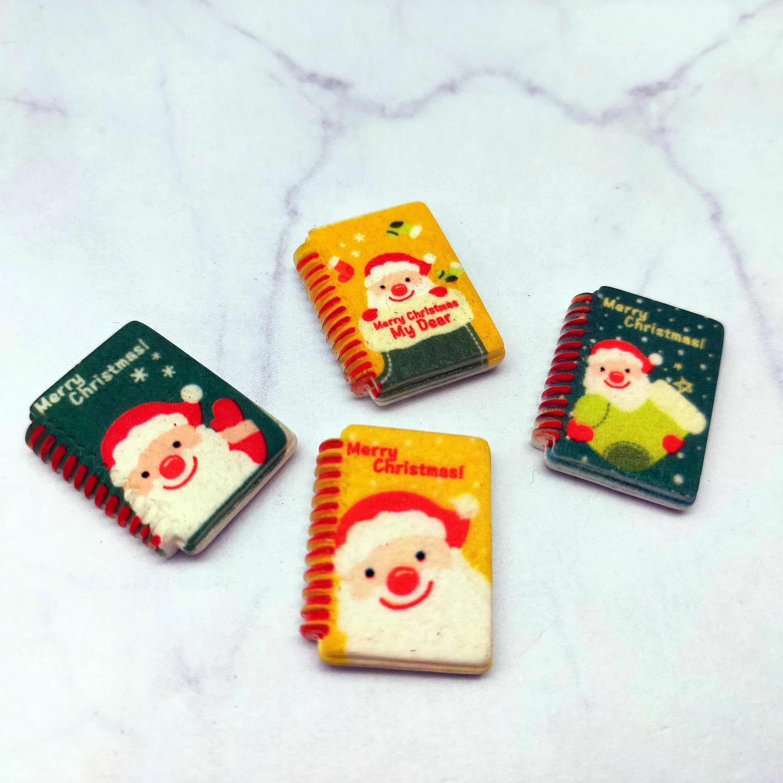 Miniature 1:12 Seasonal Note Books Furniture Toys for Dollhouse Decorations