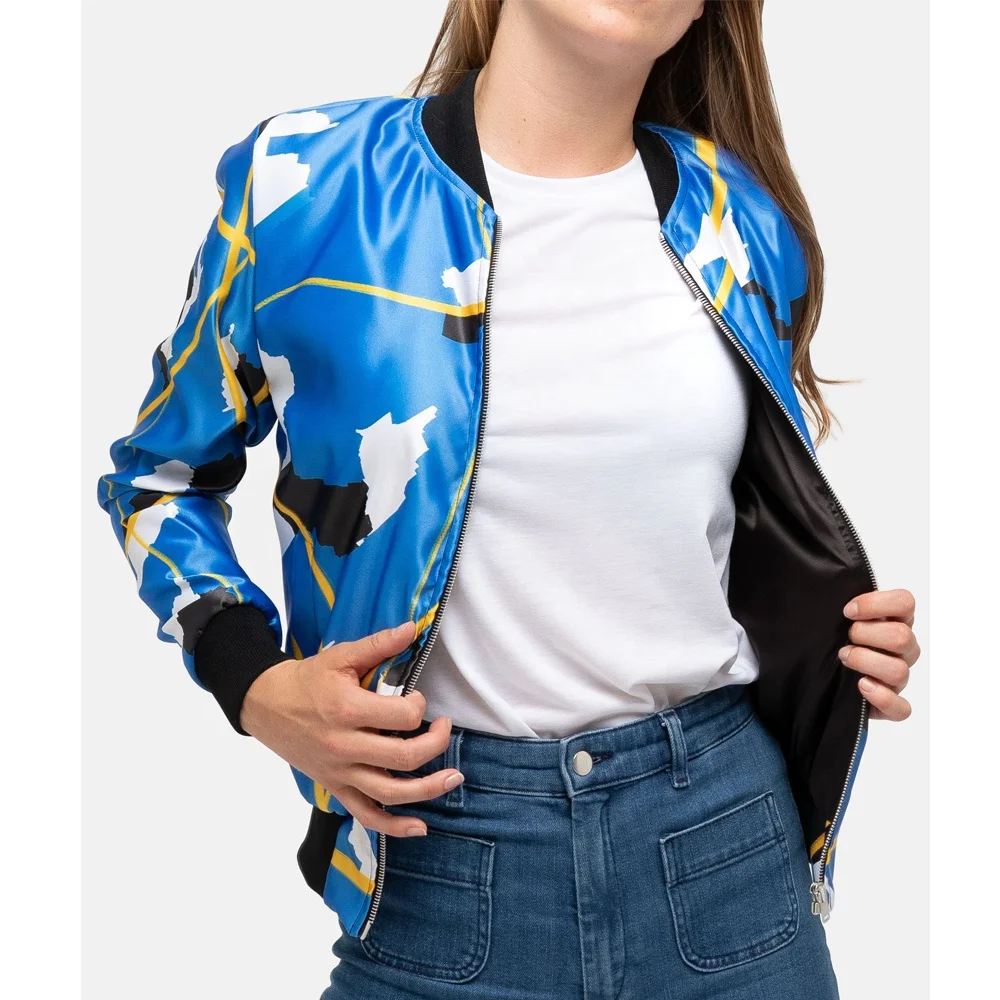 High Quality custom logo Flight bomber jacket plus cotton thickened baseball letterman bomber jacket for men