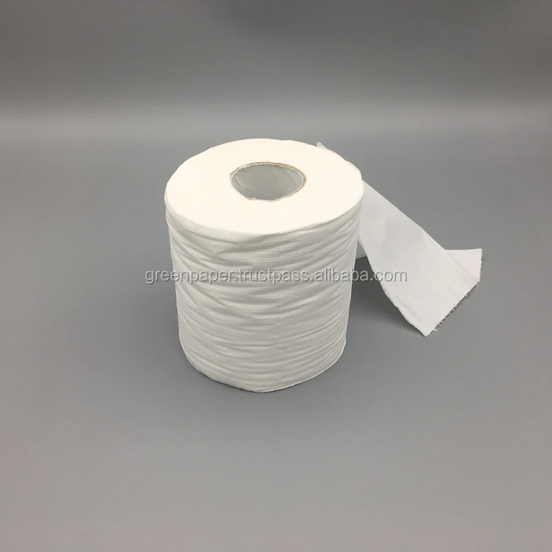 Recycled Toilet Tissue Paper Bulk Pack Soft 2ply Bathroom Rolls for Wholesale