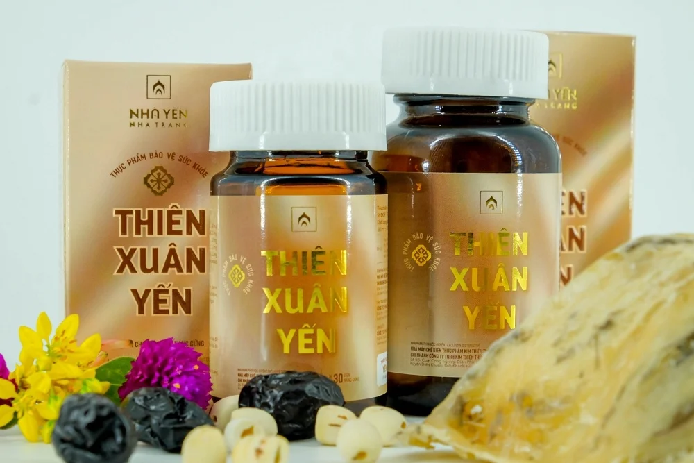 Таблетки в форме ласточки тиэн дуок сюан гнездо капсулы оптом