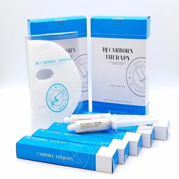 Korean original carboxy gel co2 mask pack since 2007 under private label service OEM and ODM made in Korea