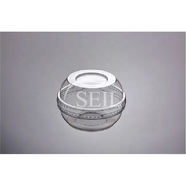 HR32 одноразовые прозрачные пластиковые чашки/суп на вынос салат фрукты овощи и боковые