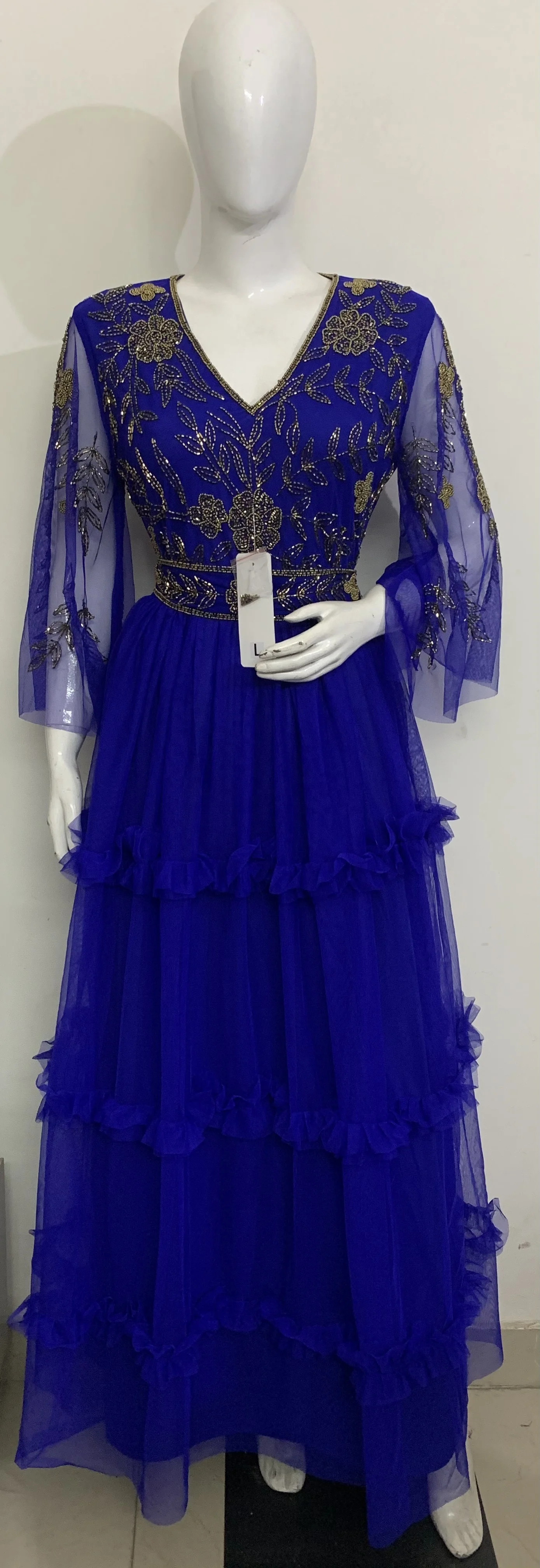 Club Wear 2022-2023 Clothing Long Sleeve Beach Bohemian Dresses Ladies V Neck Maxi Casual Boohoo Dress With Long sleeves Turkish