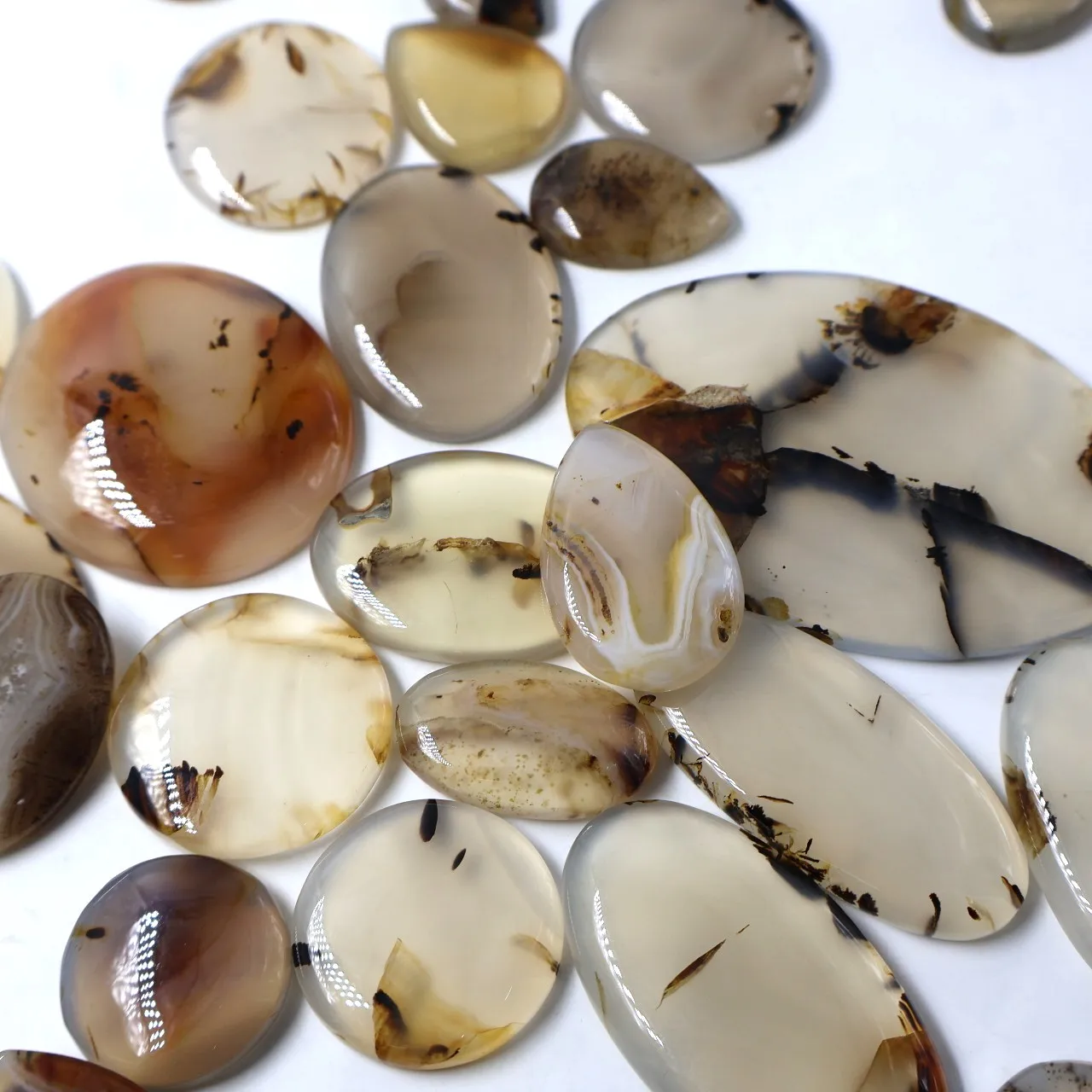 hot sale Montana Agate Gemstone Cabochon Loose Gemstones Online Wholesale Dealers in Jaipur Buy Gemstone Now! factory price