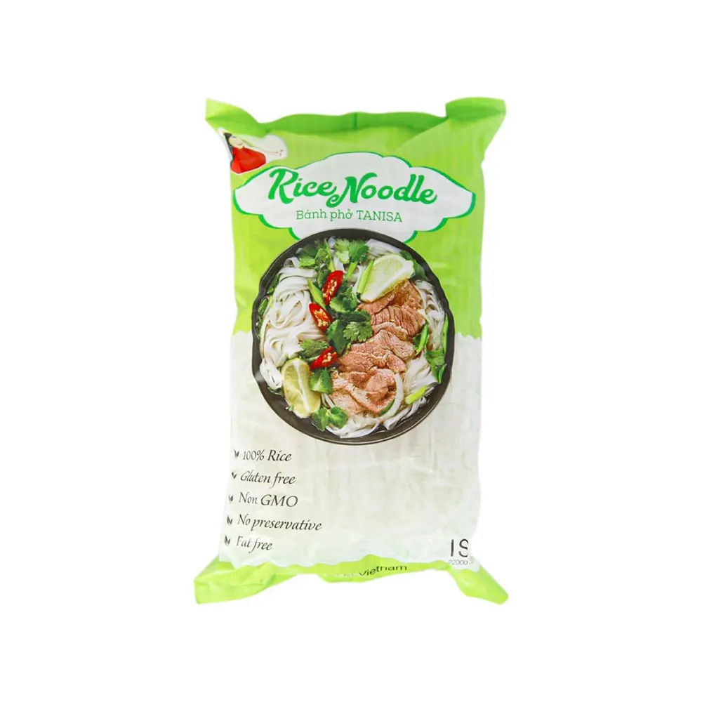 Premium Quality Factory Price Dried White Rice Noodles Traditional Vietnamese Food in Bulk TANISA Brand