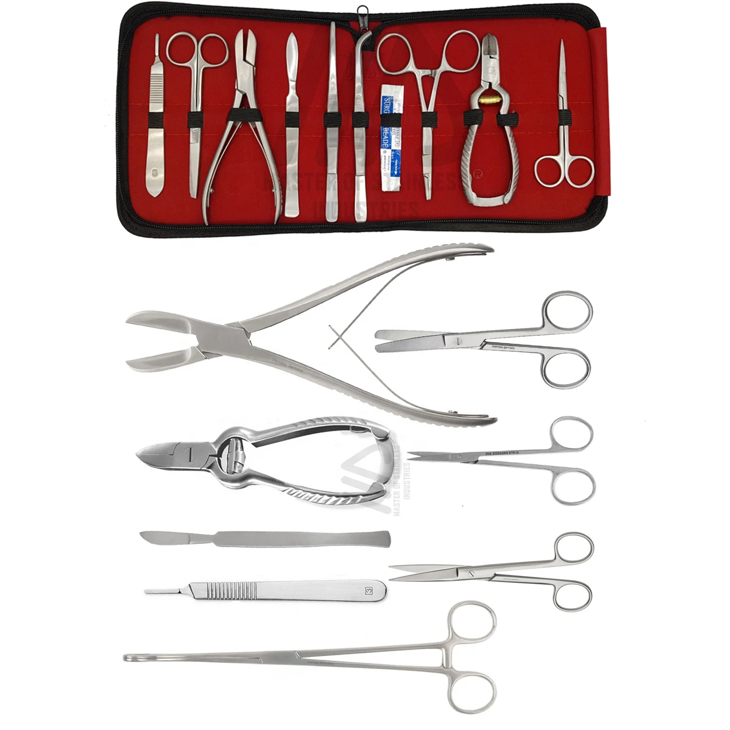 OEM ISO Certified Aquarium Tools Coral propagation tools stainless steel coral reef cutters coral fragging tools kit kitchen PK