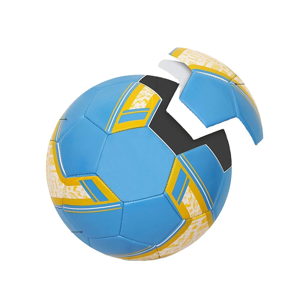 Профессиональный высококачественный мяч для футбола с машинной прошивкой | Высокое качество термосклеивание ламинированный футбольный