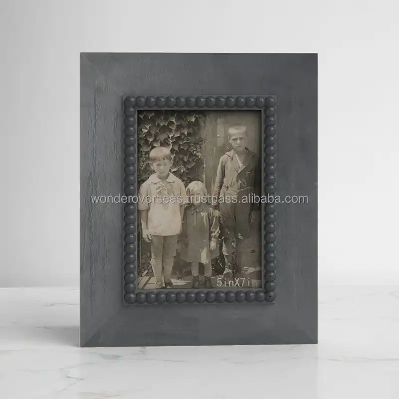 Двусторонняя стеклянная плавающая фоторамка прозрачная деревянная рамка для фотографий арт-рамка и акриловое дерево от WONDER OVERSEAS