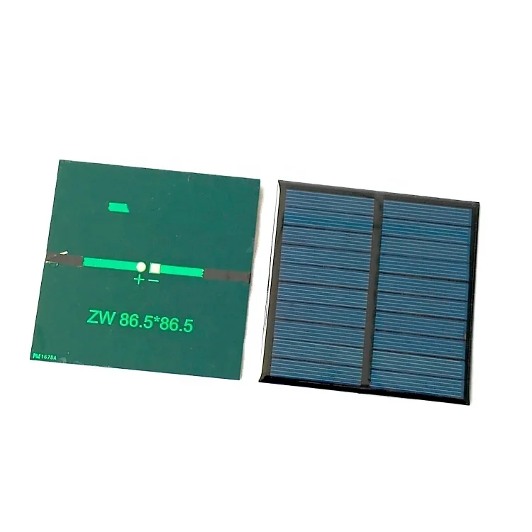 ZW-865865-5V эпоксидная смола солнечная панель 5 В поли 0 98 Вт легкая Солнечная Панель зарядное устройство 190mA индивидуальная