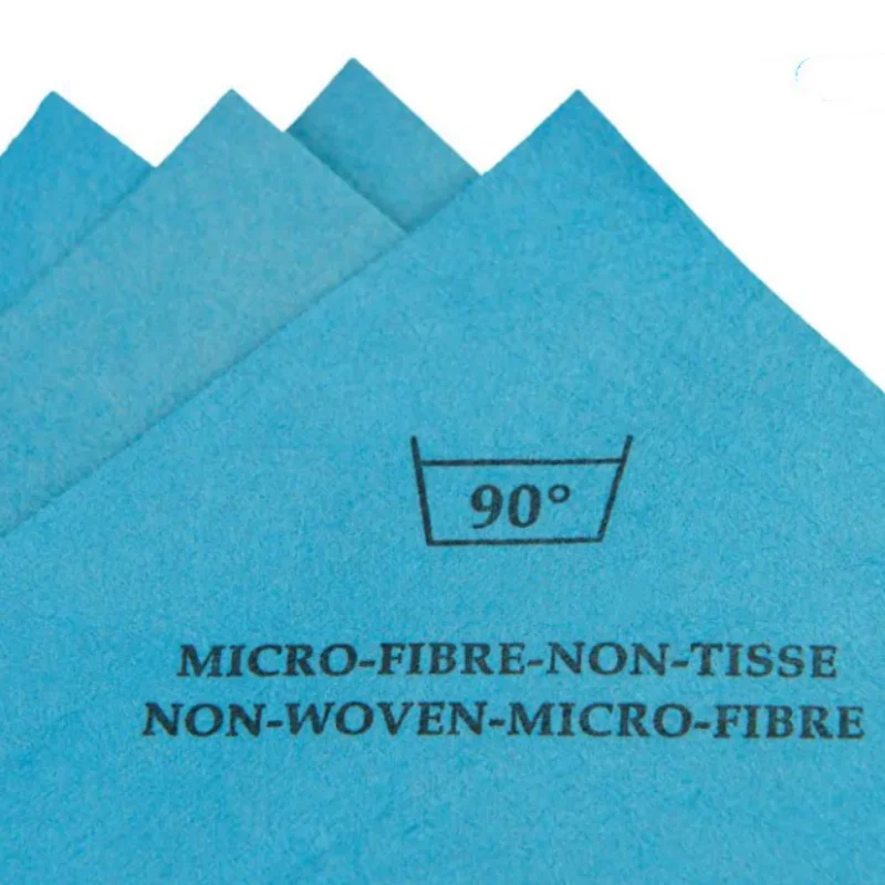 Lint free Microfiber nonwoven Magic Streak Free Cleaning Cloth 3 Pack Clean Any Surface for Window