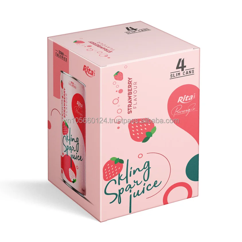 Вьетнамская фабрика, натуральный безалкогольный напиток, восстанавливающий напиток, 250 мл, консервированный сверкающий клубничный сок, напиток